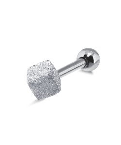 Shimmering Cube Helix Ear Piercing TIP-532-3.5mm.